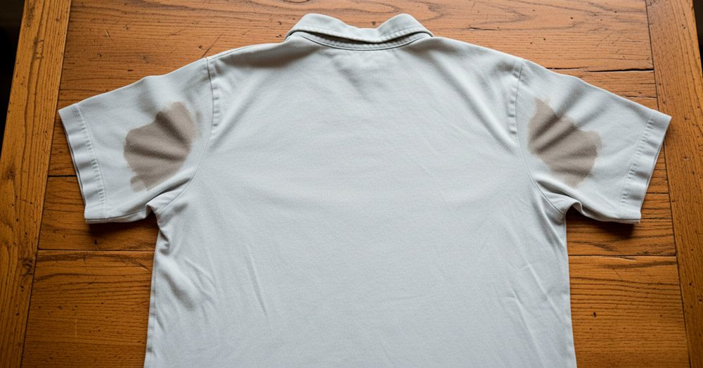 Como tirar mancha de roupa de desodorante: Dicas e passo a passo 1 tirar mancha de roupa com suor